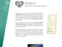 Tablet Screenshot of koalam.net